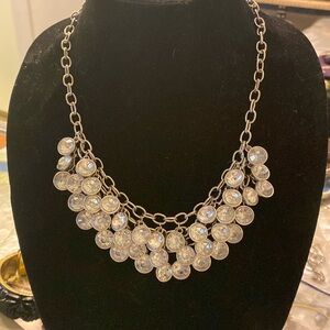 Beautiful Rhinestone Statement Necklace